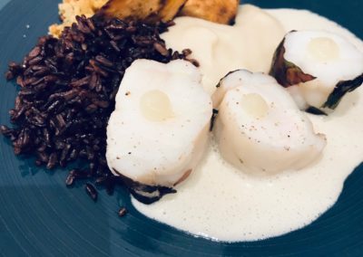 Lotte yuzu riz noir