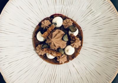 chocolat, myrtille